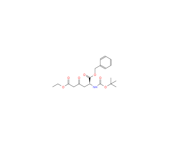 CAS：250291-82-8，(S)-1-苄基 6-乙基 2-((叔丁氧基羰基)氨基)-4-氧代己二酸酯;1-苄基6-乙基(S)-2-((叔丁氧基羰基)氨基)-4-氧代己二酸